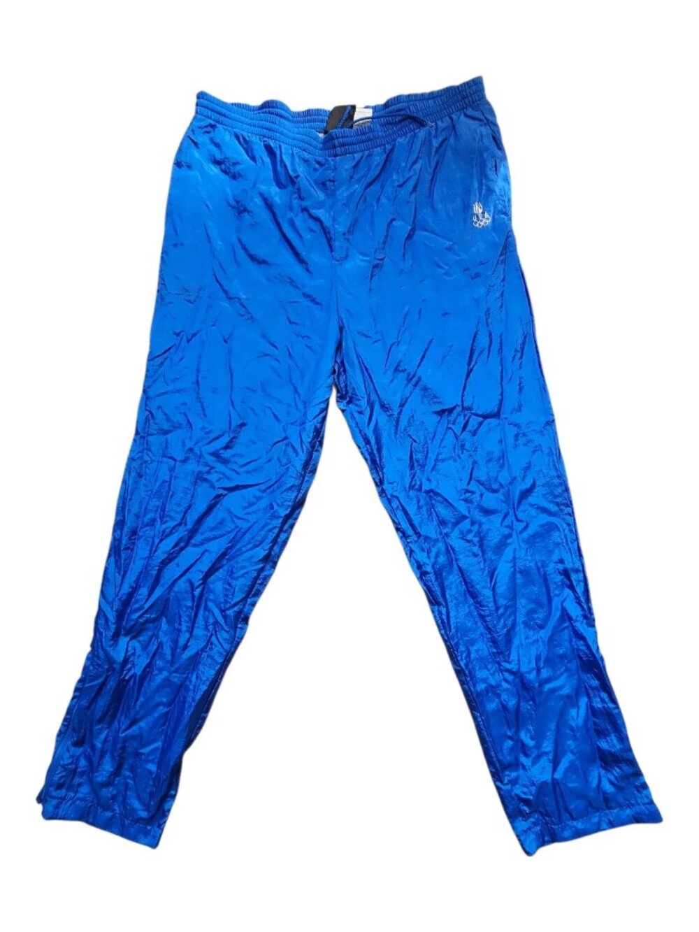 1996 Atlanta Olympic Games JCPenney royal blue windbreaker Track Pants . Large